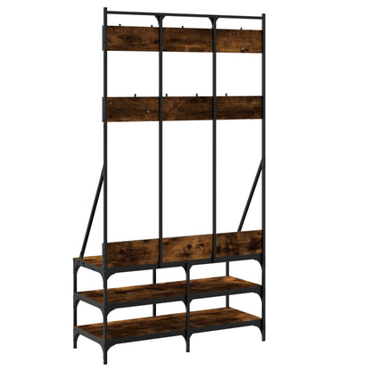 Appendiabiti Con Porta Scarpe 100X40X184 Cm