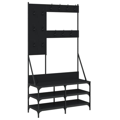 Appendiabiti Con Porta Scarpe 100X40X184 Cm