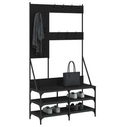 Appendiabiti Con Porta Scarpe 100X40X184 Cm