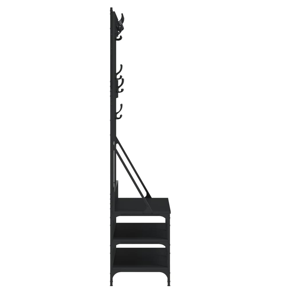 Appendiabiti Con Porta Scarpe 100X40X184 Cm
