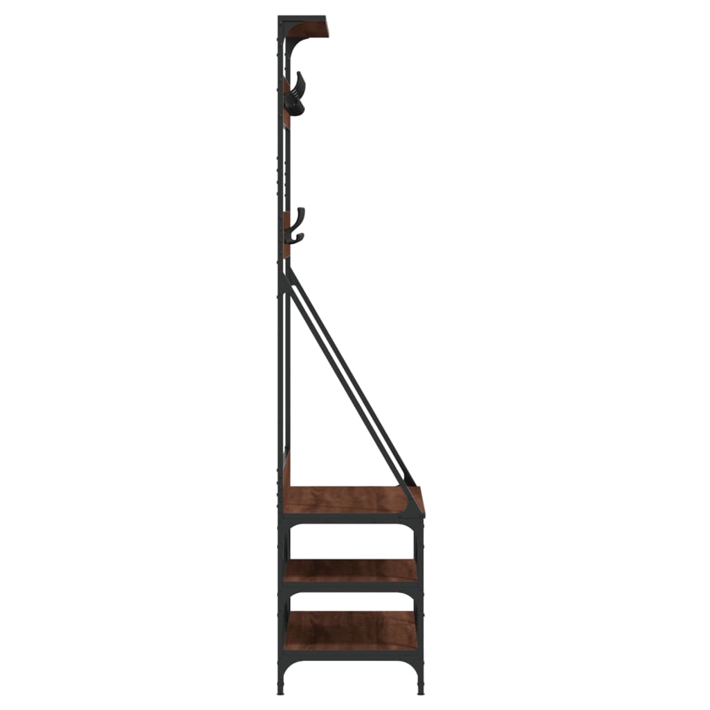 Appendiabiti Con Porta Scarpe 80X40X184 Cm