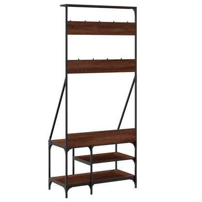 Appendiabiti Con Porta Scarpe 80X40X184 Cm