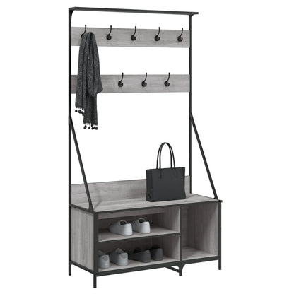Appendiabiti Con Porta Scarpe 100X41X184 Cm