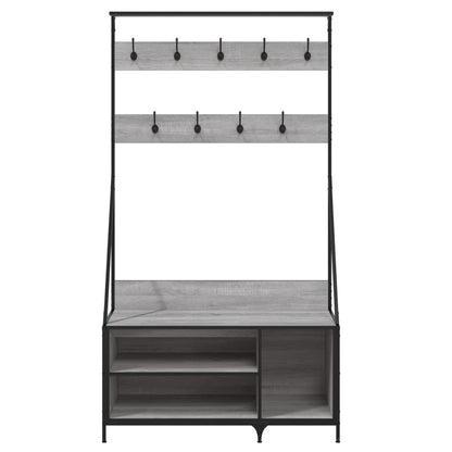 Appendiabiti Con Porta Scarpe 100X41X184 Cm
