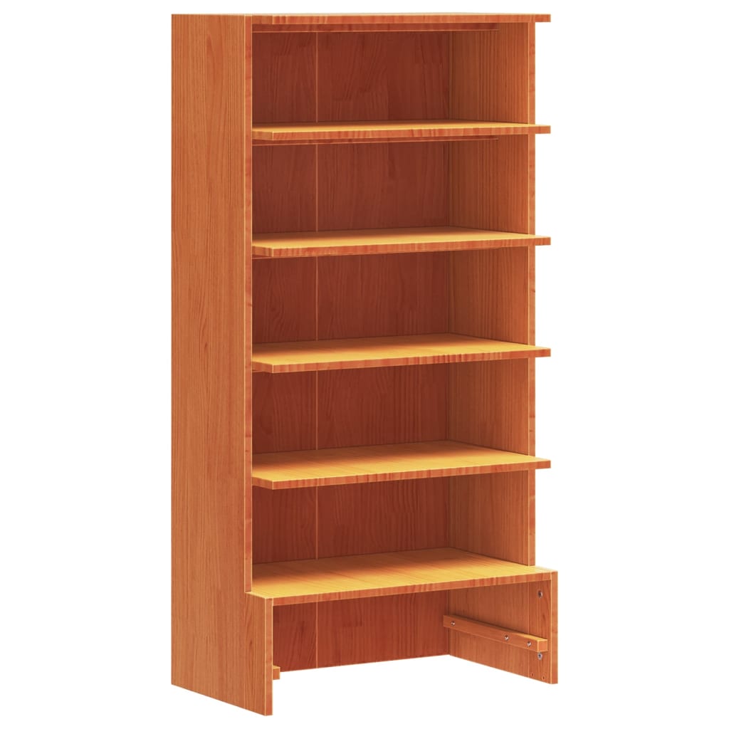 Scarpiera Cera 52X30X104 Cm Legno Massello Di Pino