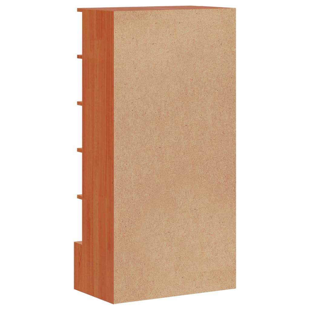 Scarpiera Cera 52X30X104 Cm Legno Massello Di Pino