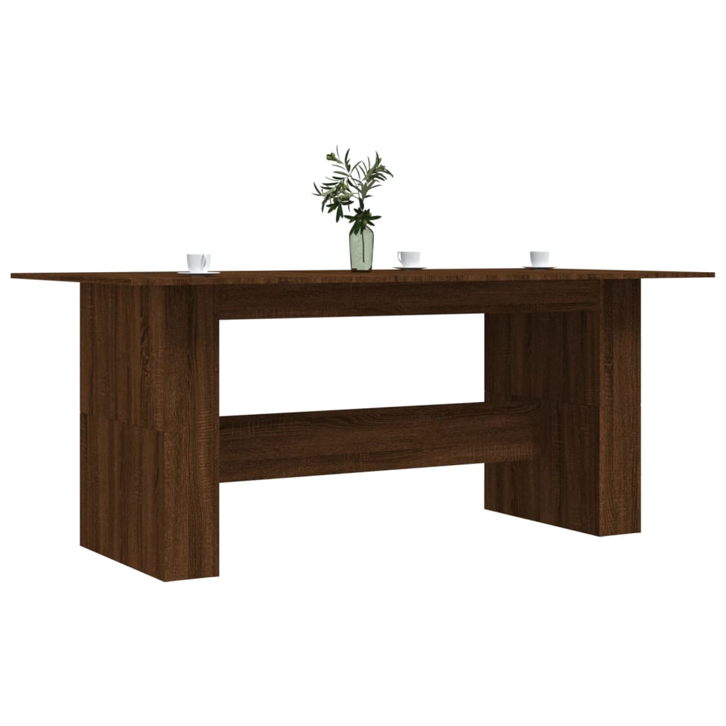 Tavolo Da Pranzo 180X90X76 Cm Legno Multistrato