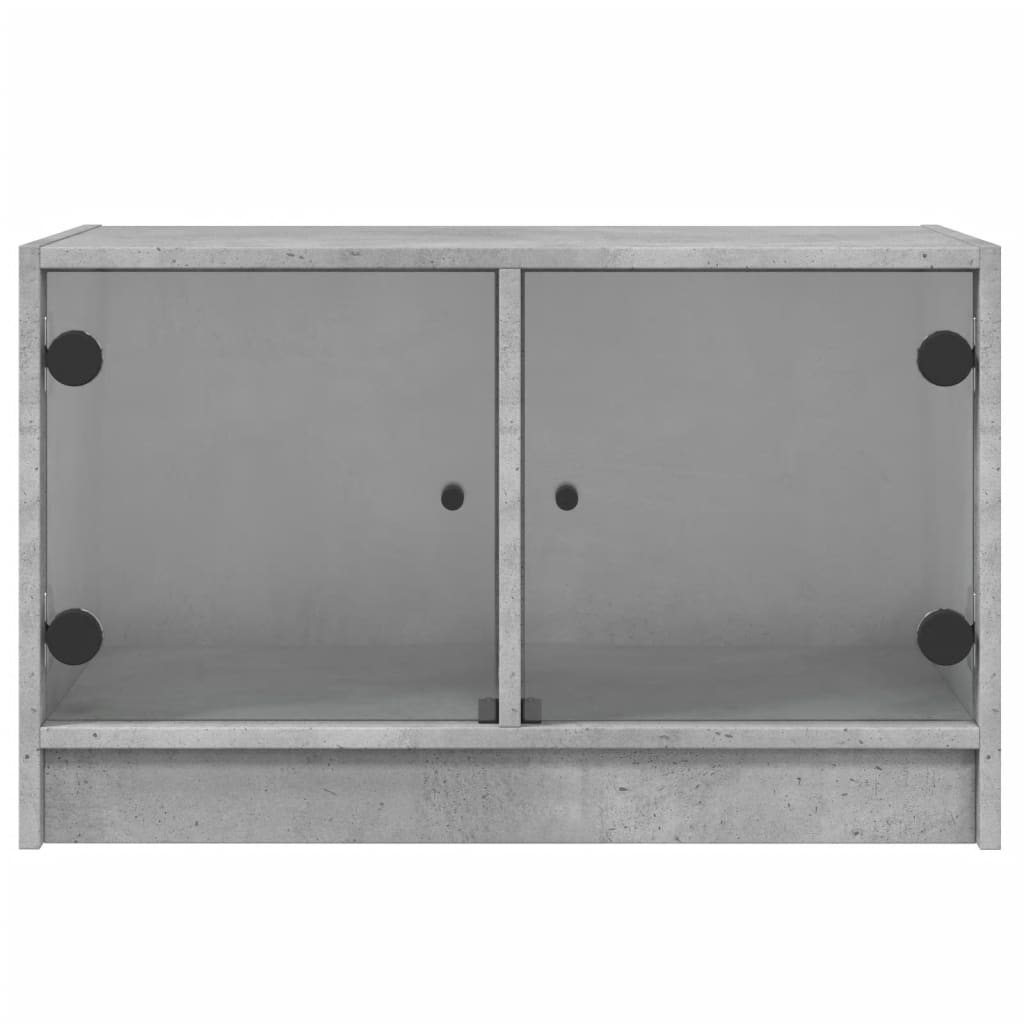 Mobile Porta Tv Con Ante In Vetro 68X37X42 Cm