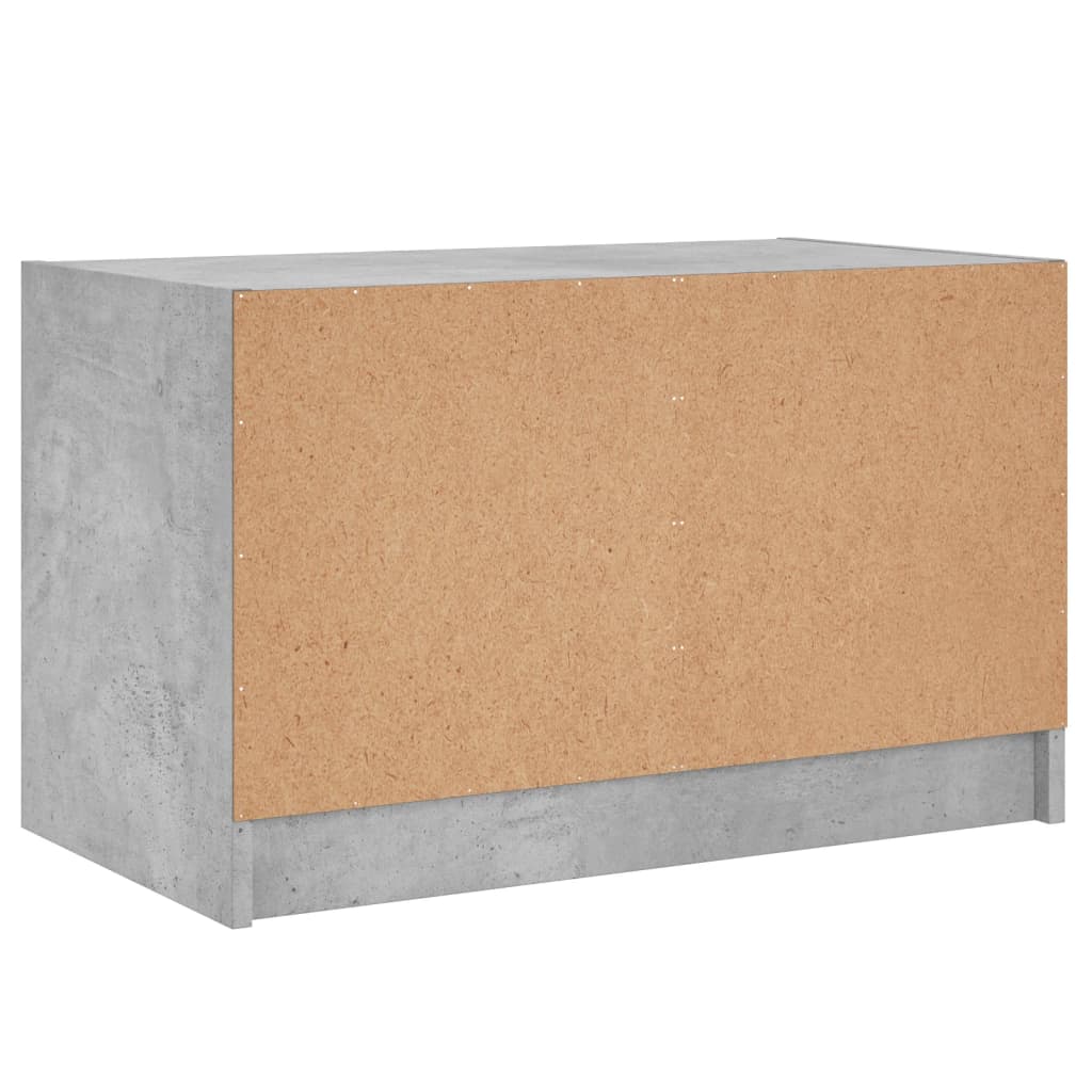 Mobile Porta Tv Con Ante In Vetro 68X37X42 Cm