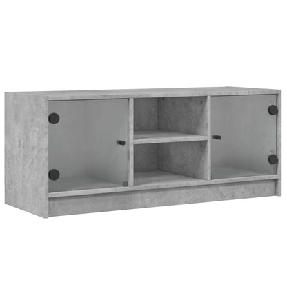 Mobile Porta Tv Con Ante In Vetro 102X37X42 Cm