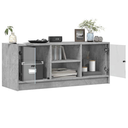 Mobile Porta Tv Con Ante In Vetro 102X37X42 Cm