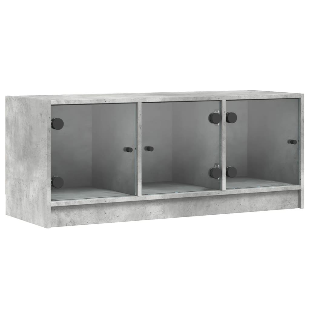 Mobile Porta Tv Con Ante In Vetro 102X37X42 Cm