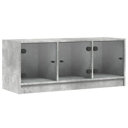 Mobile Porta Tv Con Ante In Vetro 102X37X42 Cm