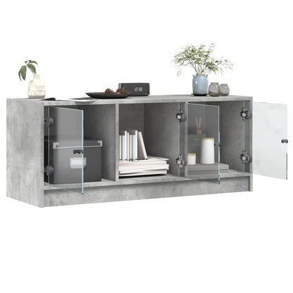 Mobile Porta Tv Con Ante In Vetro 102X37X42 Cm