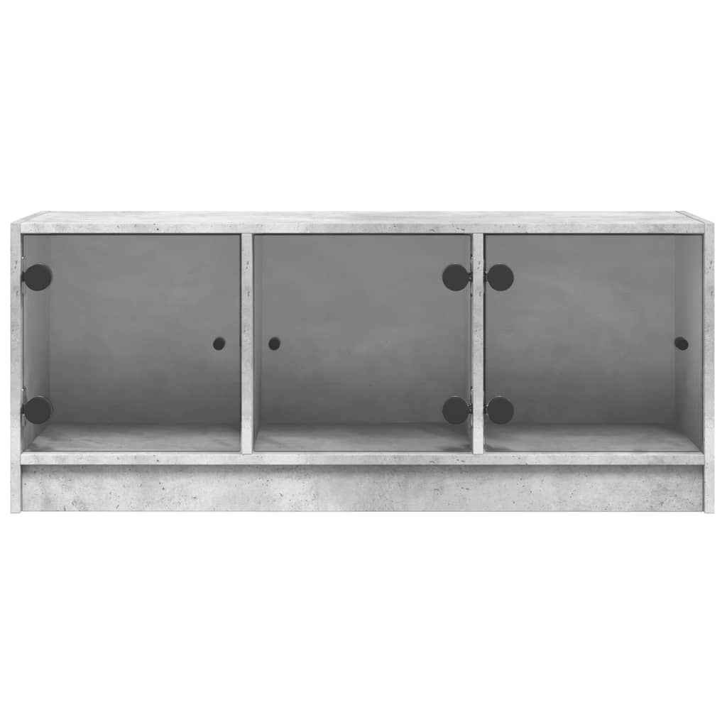 Mobile Porta Tv Con Ante In Vetro 102X37X42 Cm