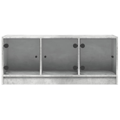 Mobile Porta Tv Con Ante In Vetro 102X37X42 Cm