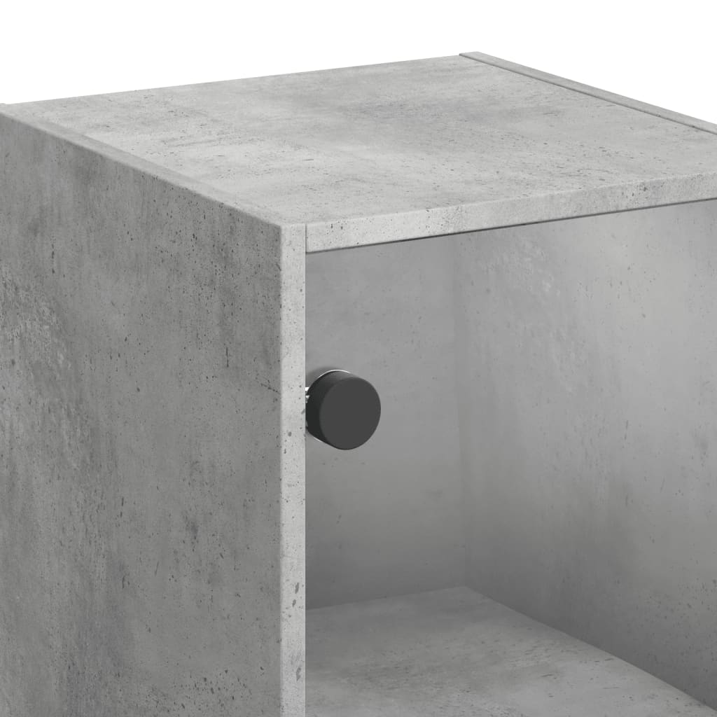 Mobile A Muro Con Ante In Vetro 35X37X68,5 Cm