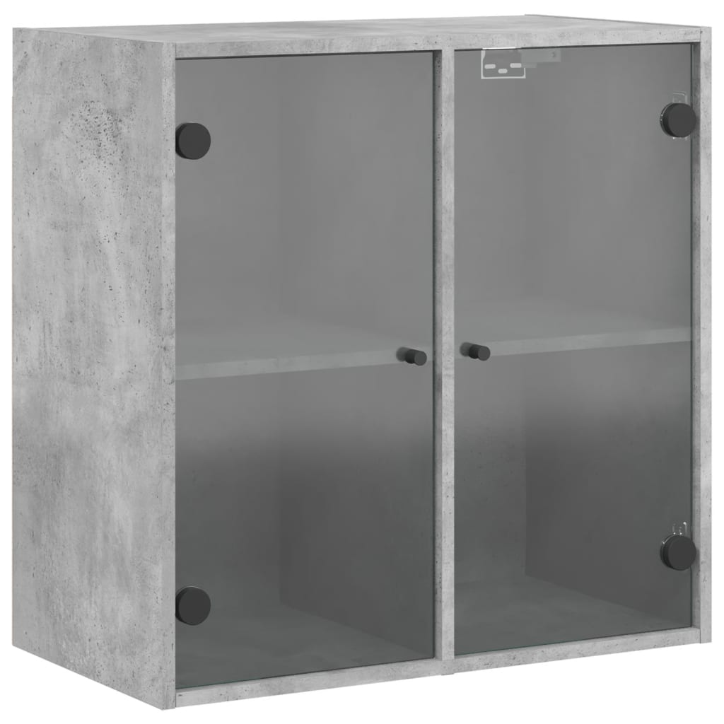 Mobile A Muro Con Ante In Vetro 68X37X68,5 Cm
