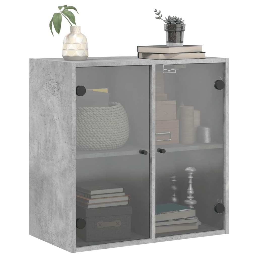 Mobile A Muro Con Ante In Vetro 68X37X68,5 Cm