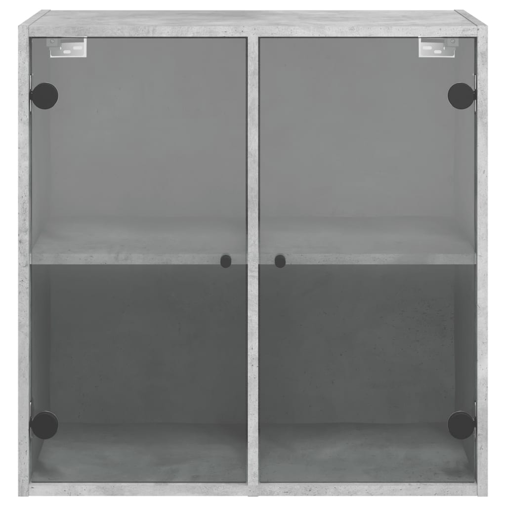 Mobile A Muro Con Ante In Vetro 68X37X68,5 Cm