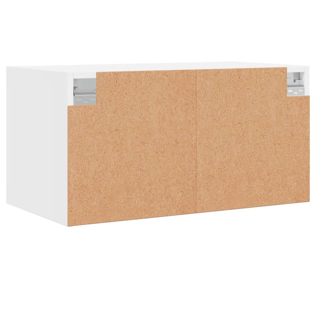 Mobili A Muro Con Ante In Vetro 2Pz 68,5X37X35 Cm