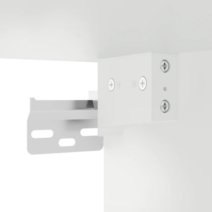 Mobili A Muro Con Ante In Vetro 2Pz 68,5X37X35 Cm