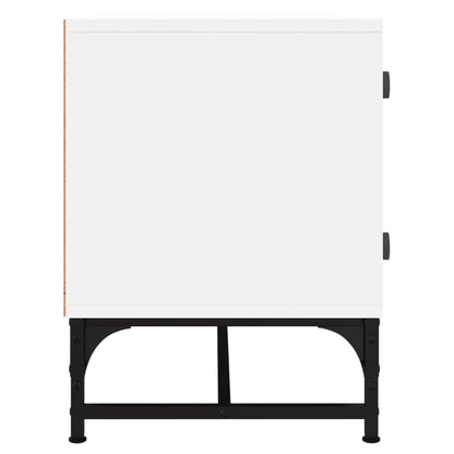 Mobile Porta Tv Con Ante In Vetro 102X37X50 Cm