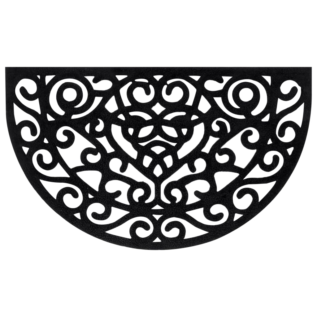 Zerbino Mezzo Rotondo 45X75 Cm In Gomma