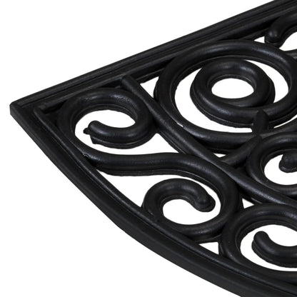 Zerbino Mezzo Rotondo 45X75 Cm In Gomma