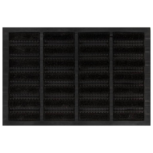 Zerbino Rettangolare 40X60 Cm In Gomma E Fibra Di Cocco