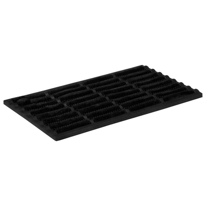 Zerbino Rettangolare 45X75 Cm In Gomma E Fibra Di Cocco