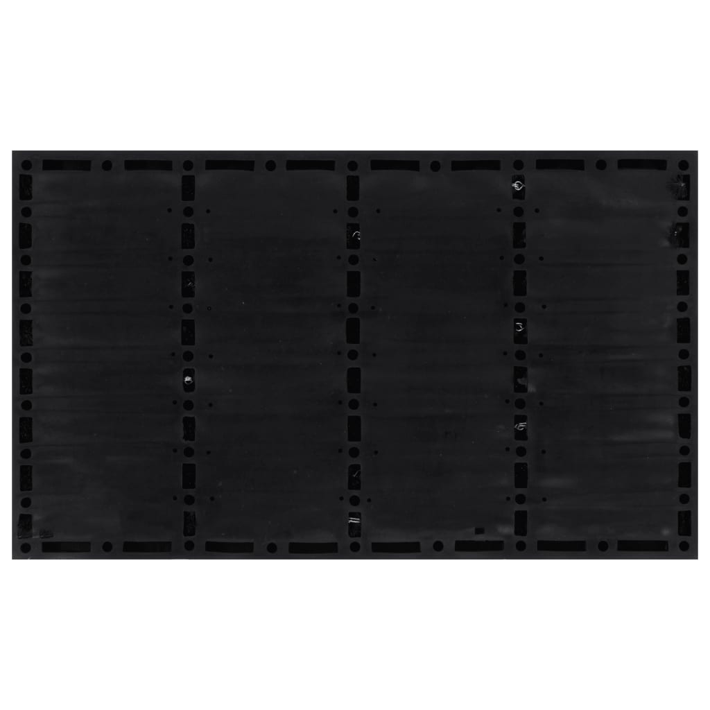 Zerbino Rettangolare 45X75 Cm In Gomma E Fibra Di Cocco