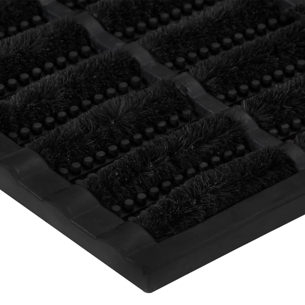 Zerbino Rettangolare 45X75 Cm In Gomma E Fibra Di Cocco