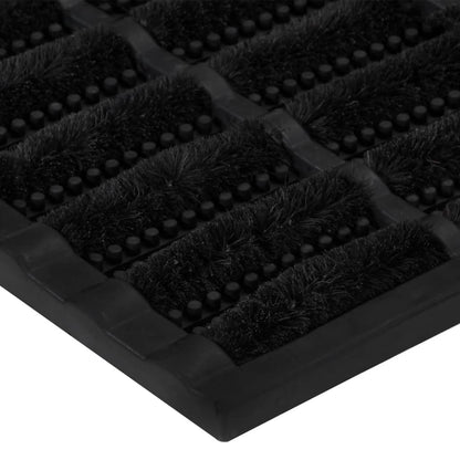 Zerbino Rettangolare 45X75 Cm In Gomma E Fibra Di Cocco