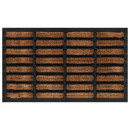 Zerbino Rettangolare 45X75 Cm In Gomma E Fibra Di Cocco