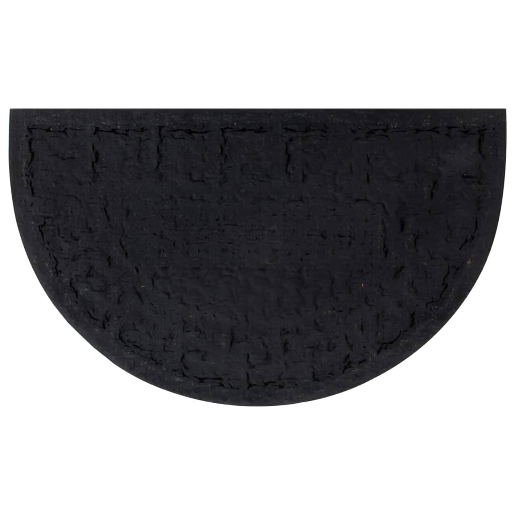 Zerbino Mezzo Rotondo 45X75 Cm In Gomma E Fibra Di Cocco