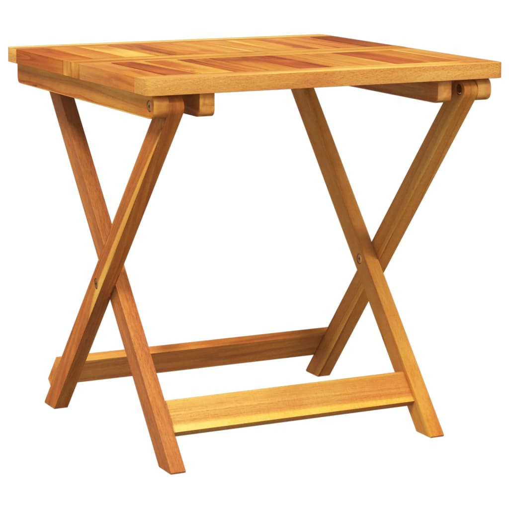 Tavolo Da Giardino Pieghevole Legno Massello Acacia