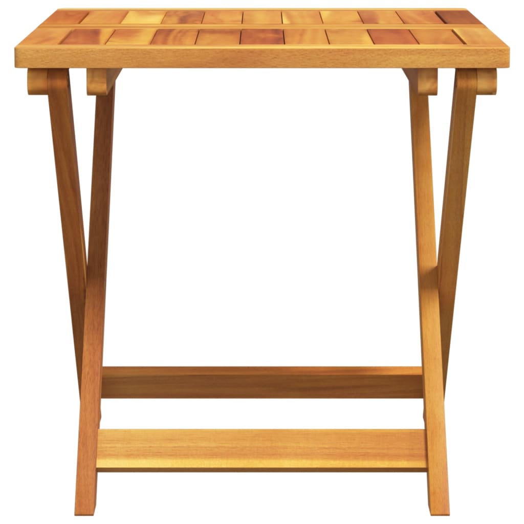 Tavolo Da Giardino Pieghevole Legno Massello Acacia