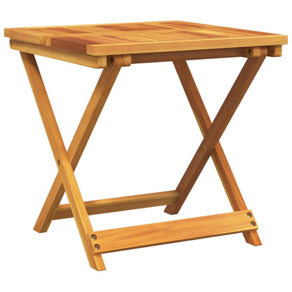 Tavolo Da Giardino Pieghevole Legno Massello Acacia