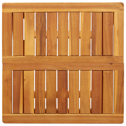 Tavolo Da Giardino Pieghevole Legno Massello Acacia