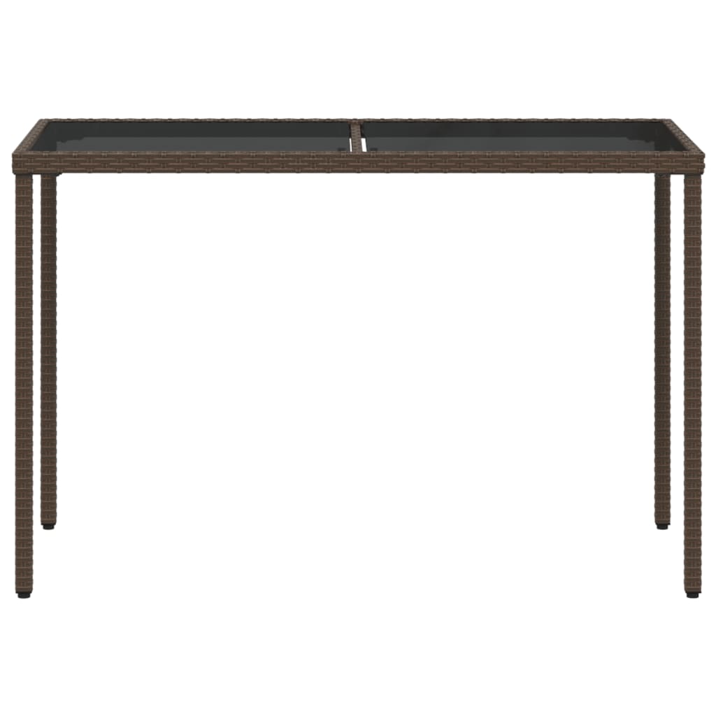 Tavolo Giardino Con Piano 115X54X74 Cm Polyrattan