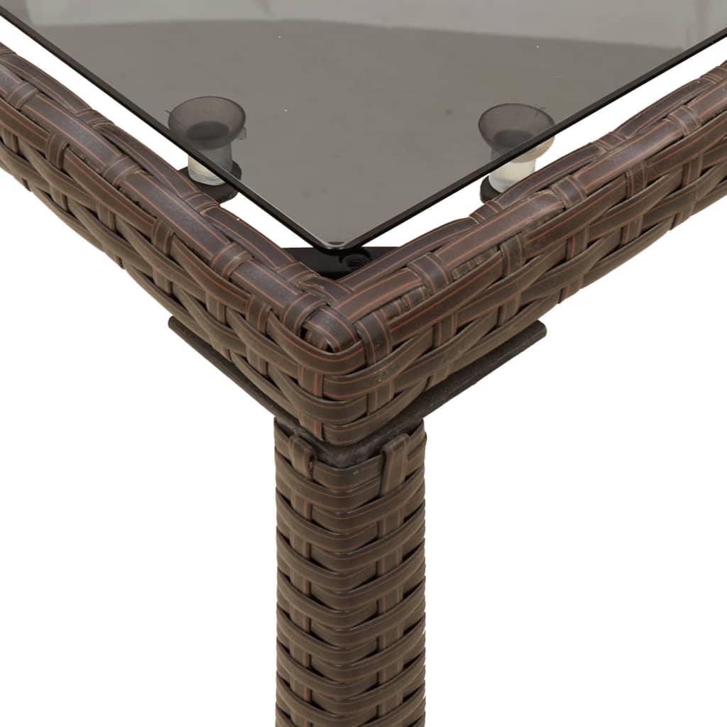 Tavolo Giardino Con Piano 115X54X74 Cm Polyrattan