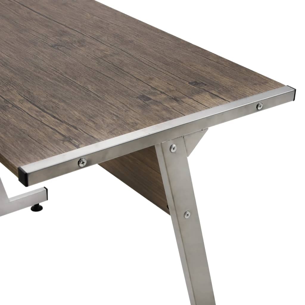 Scrivania Ad Angolo In Legno Multistrato