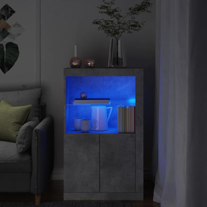Armadietto Con Luci Led In Legno Multistrato