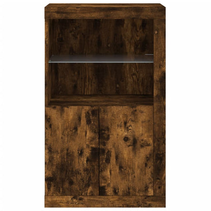Armadietto Con Luci Led In Legno Multistrato