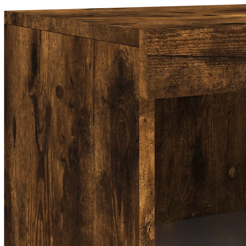 Armadietto Con Luci Led In Legno Multistrato