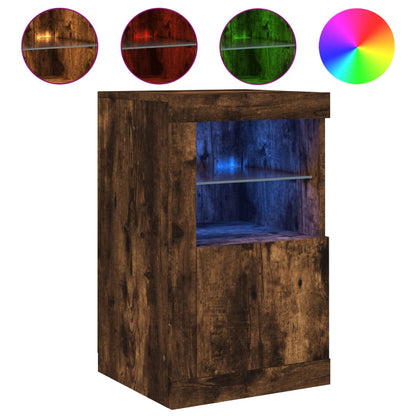 Armadietto Con Luci Led In Legno Multistrato