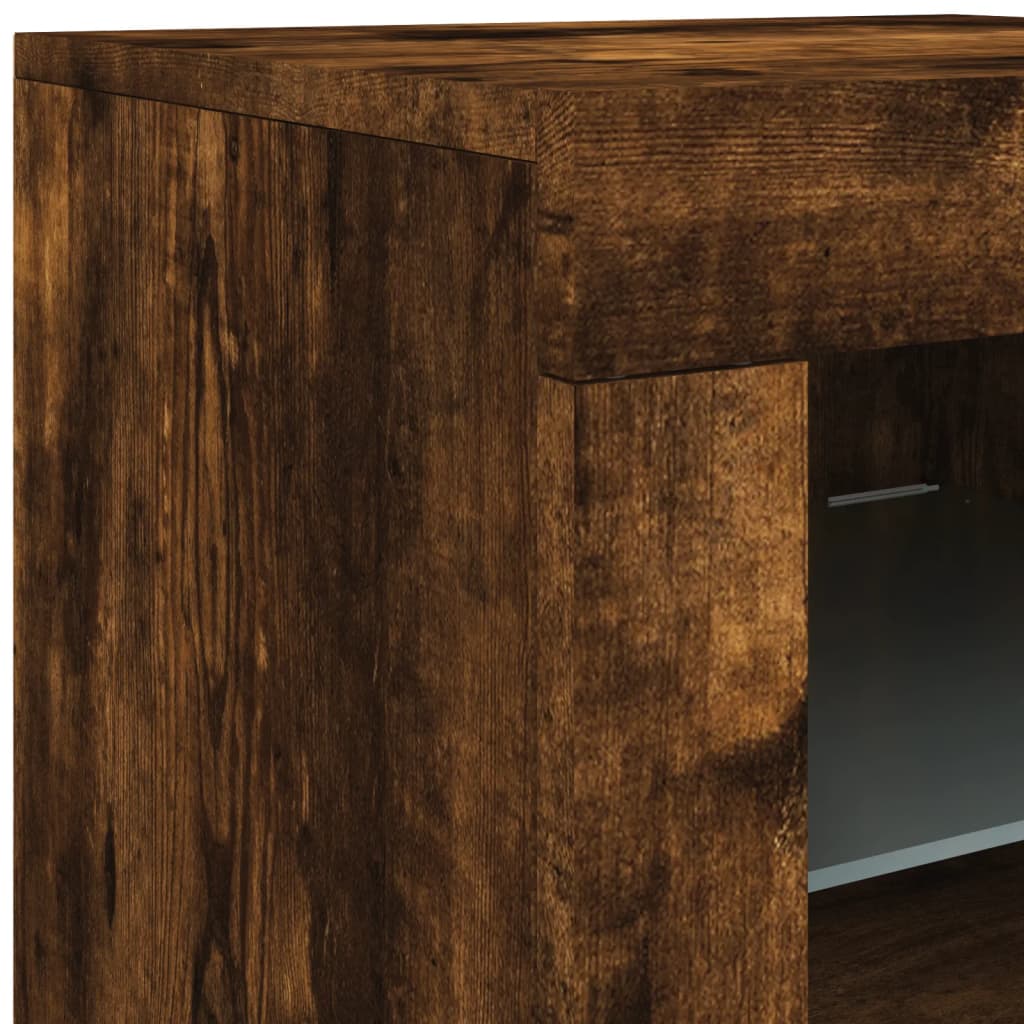 Armadietto Con Luci Led In Legno Multistrato