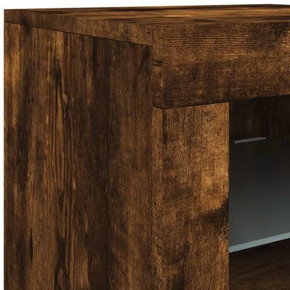 Armadietto Con Luci Led In Legno Multistrato