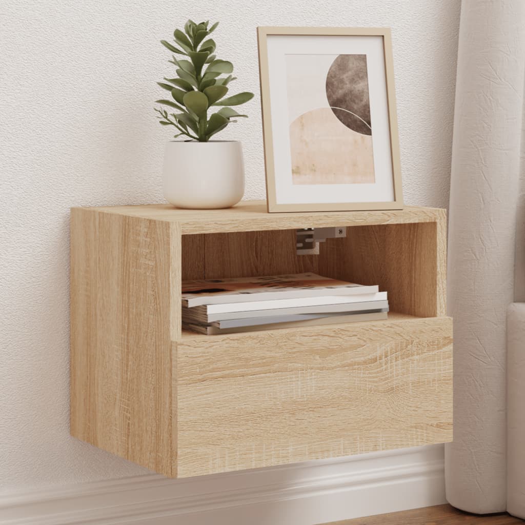 Mobile Tv A Parete 60X30X30 Cm Legno Multistrato
